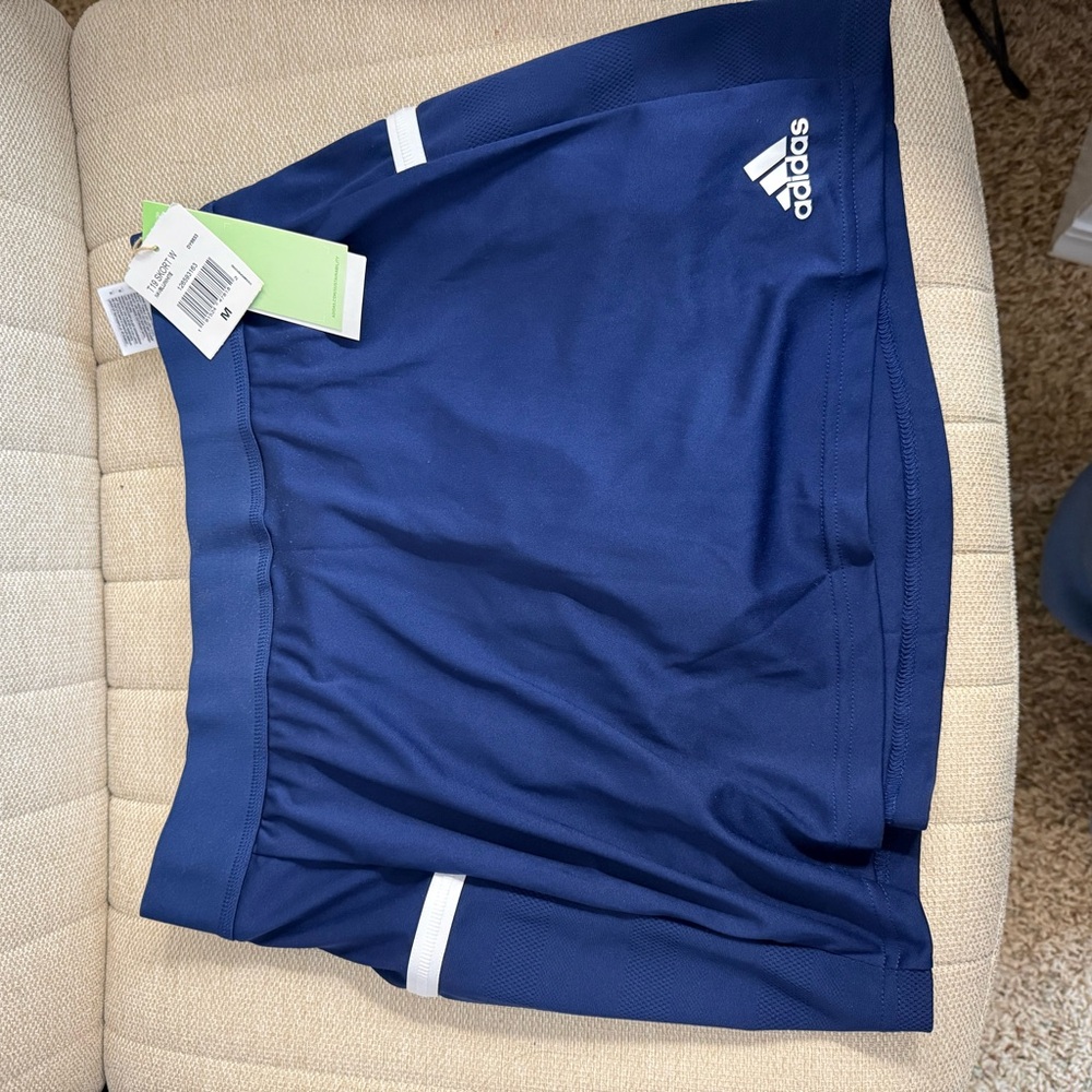 Adidas Navy Blue Skirt with White Details